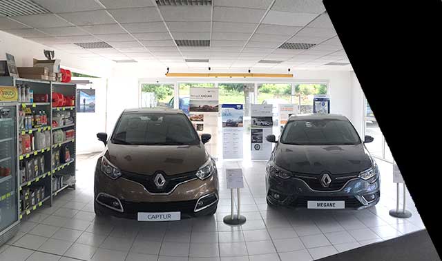 hall d'exposition Renault